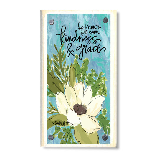 Kindness & Grace Happy Block