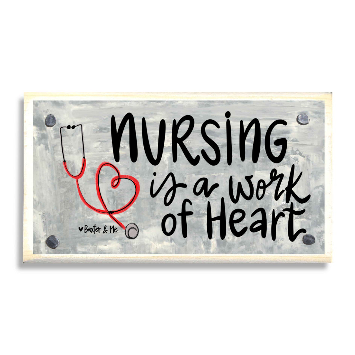 Nurse Work of Heart Happy Block