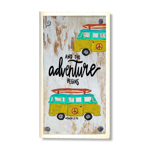 Adventure Van Happy Block