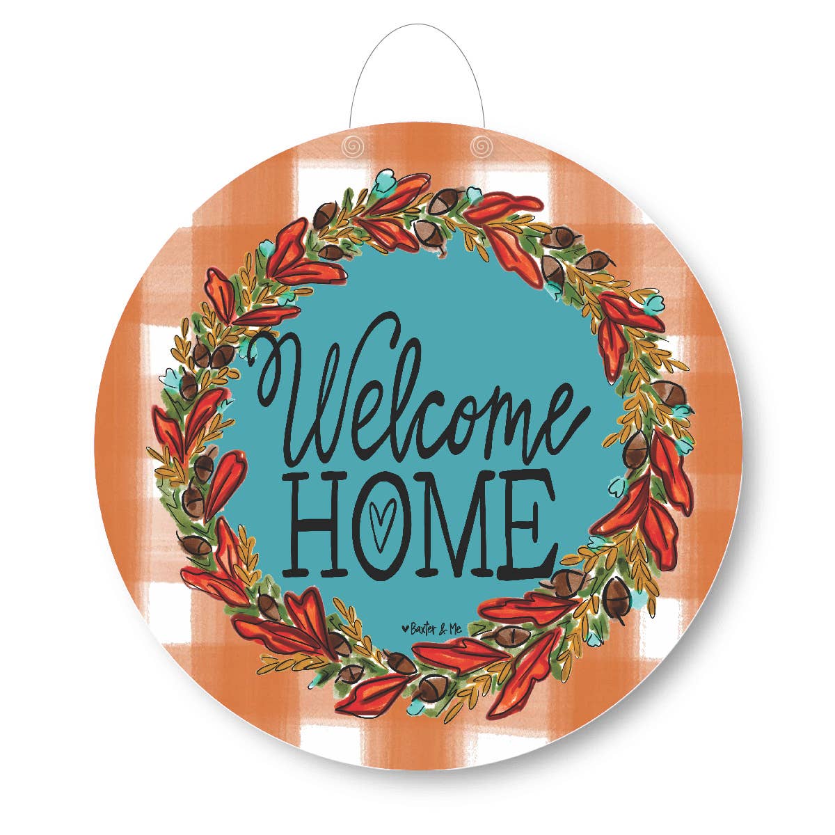Welcome Home Fall Door Hanger