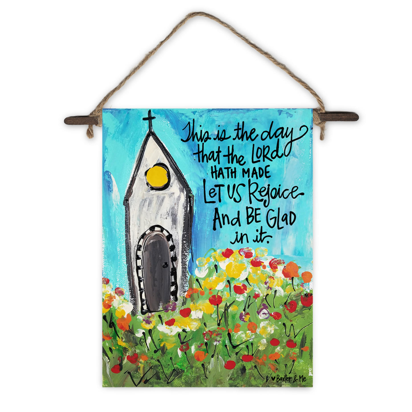 This is the Day Mini Wall Hanging