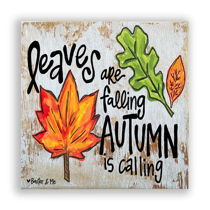 Autumn Is Calling - Wrapped Canvas