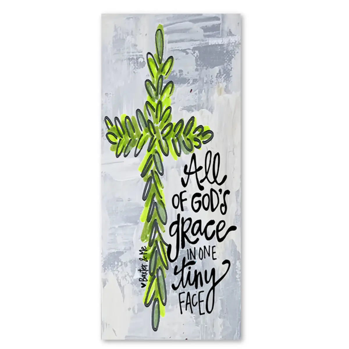 All Of God's Grace - Wrapped Canvas