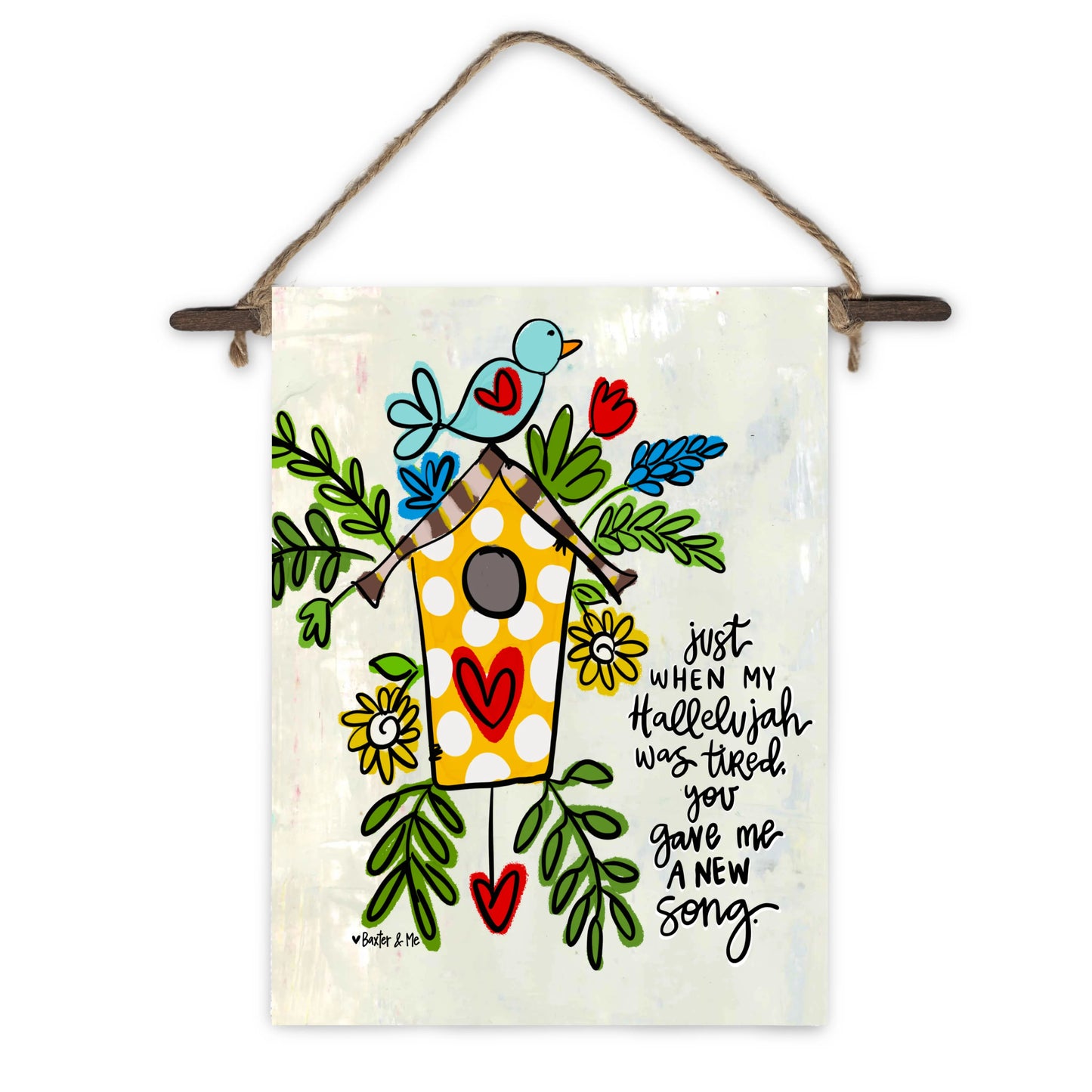 New Song Mini Wall Hanging