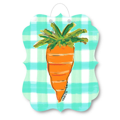 Carrot Door Hanger