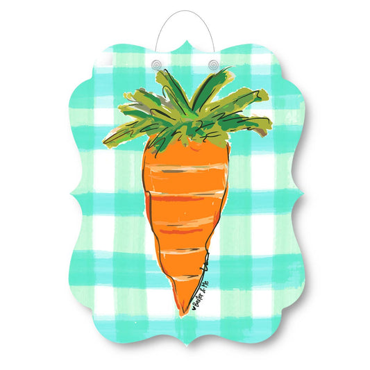 Carrot Door Hanger