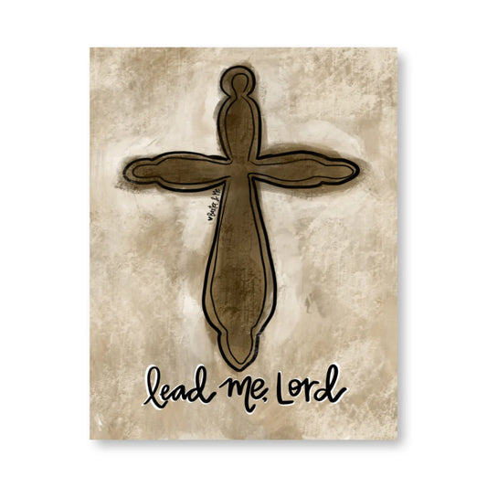 Lead Me Lord Wrapped Canvas