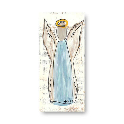 Blue Angel - Wrapped Canvas
