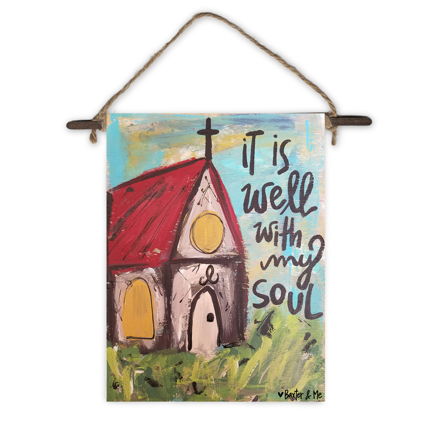 It Is Well Mini Wall Hanging