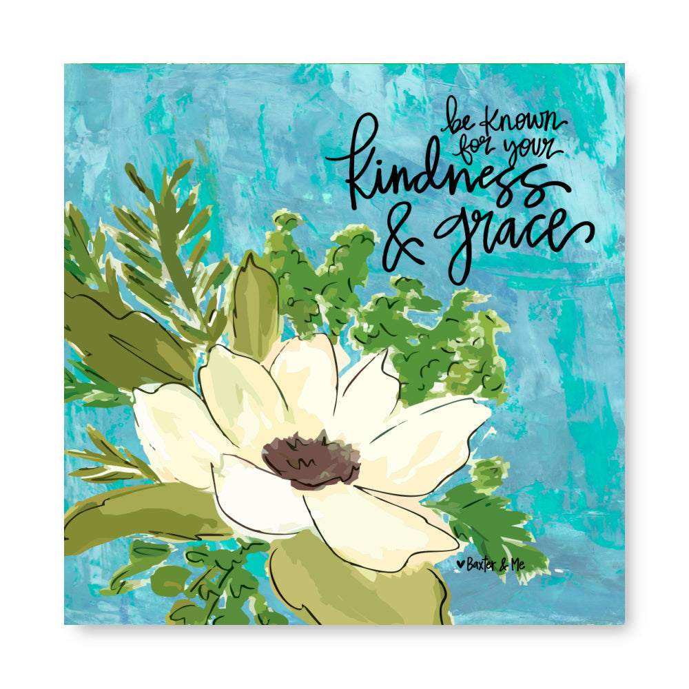 Kindness & Grace Wrapped Canvas