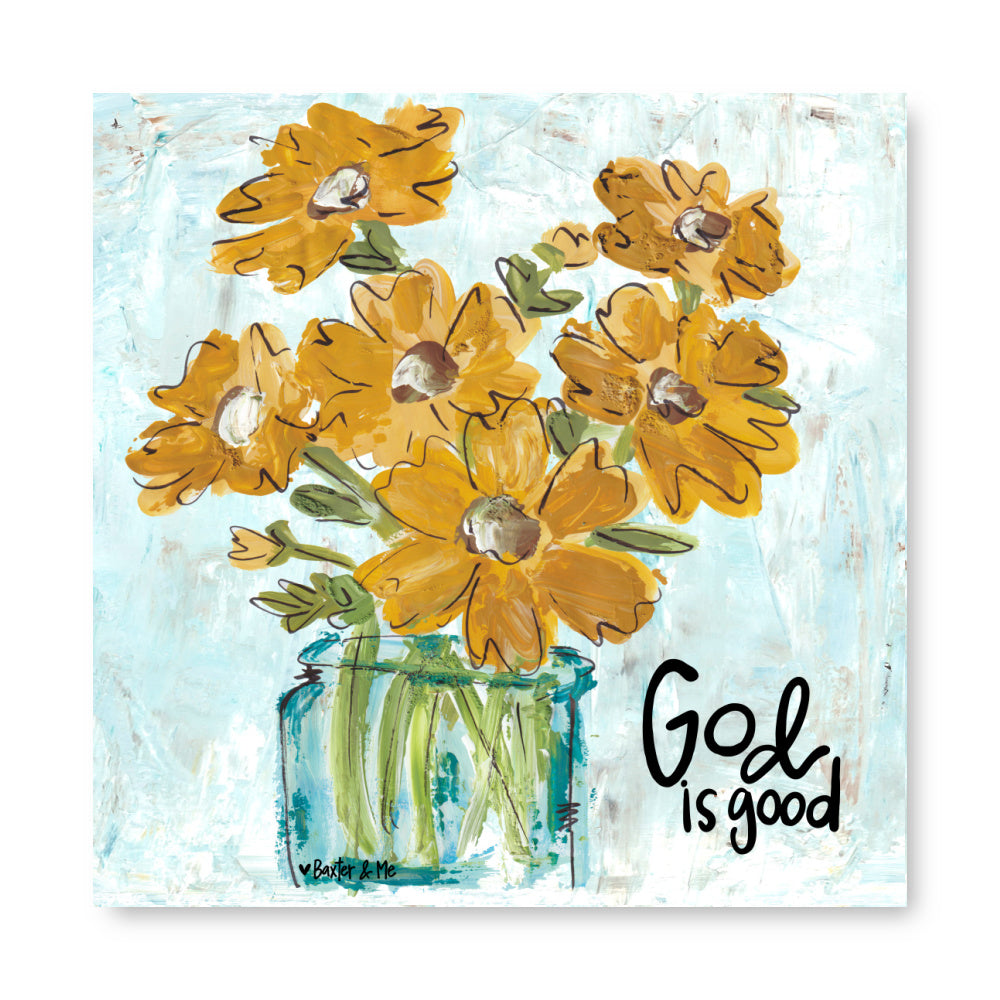 God is Good Wrapped Canvas