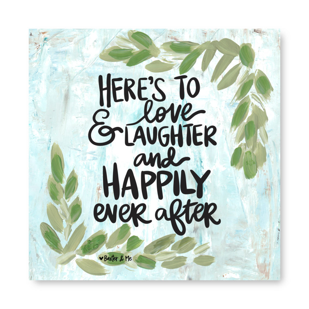 Happily Ever After Wrapped Canvas