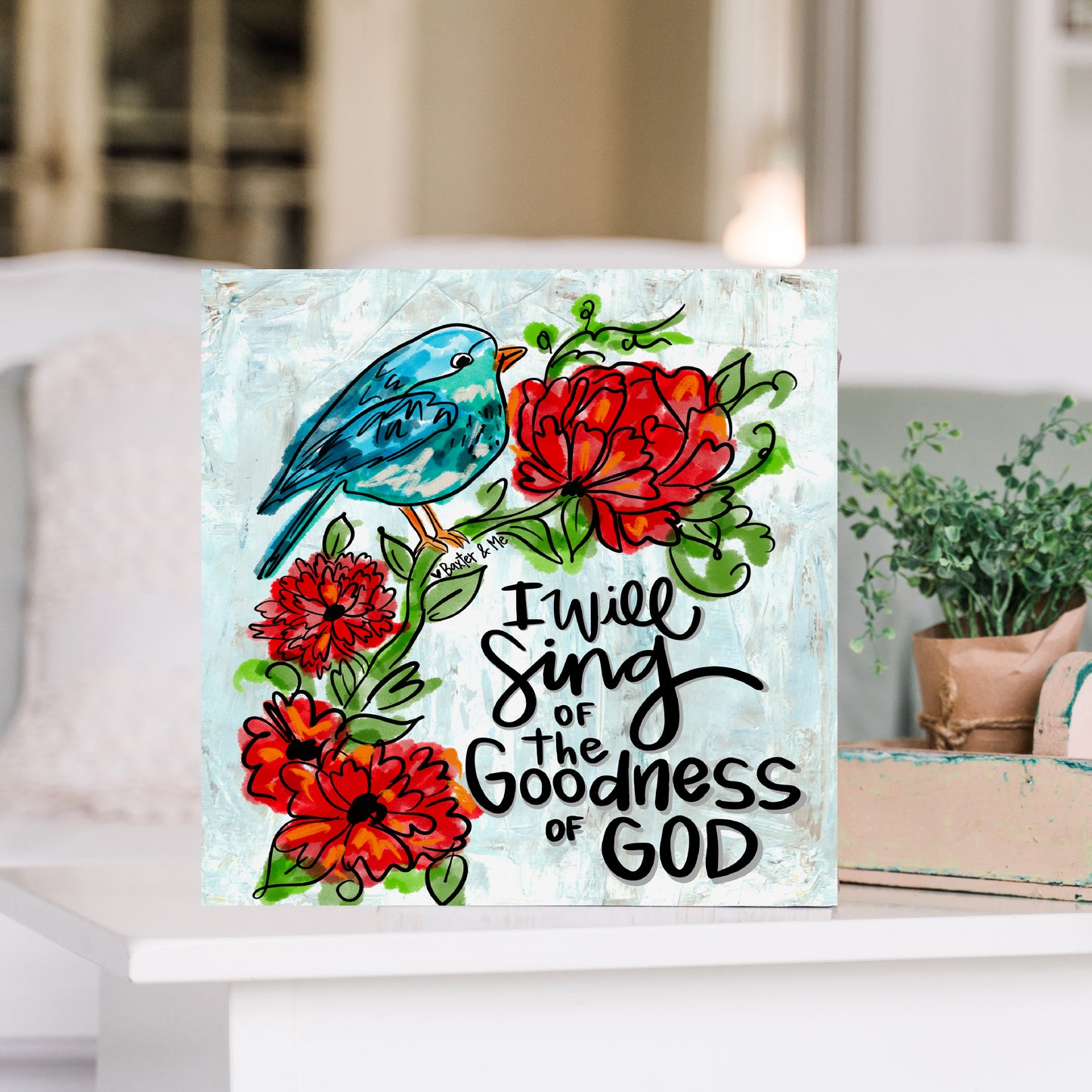 Goodness of God Wrapped Canvas