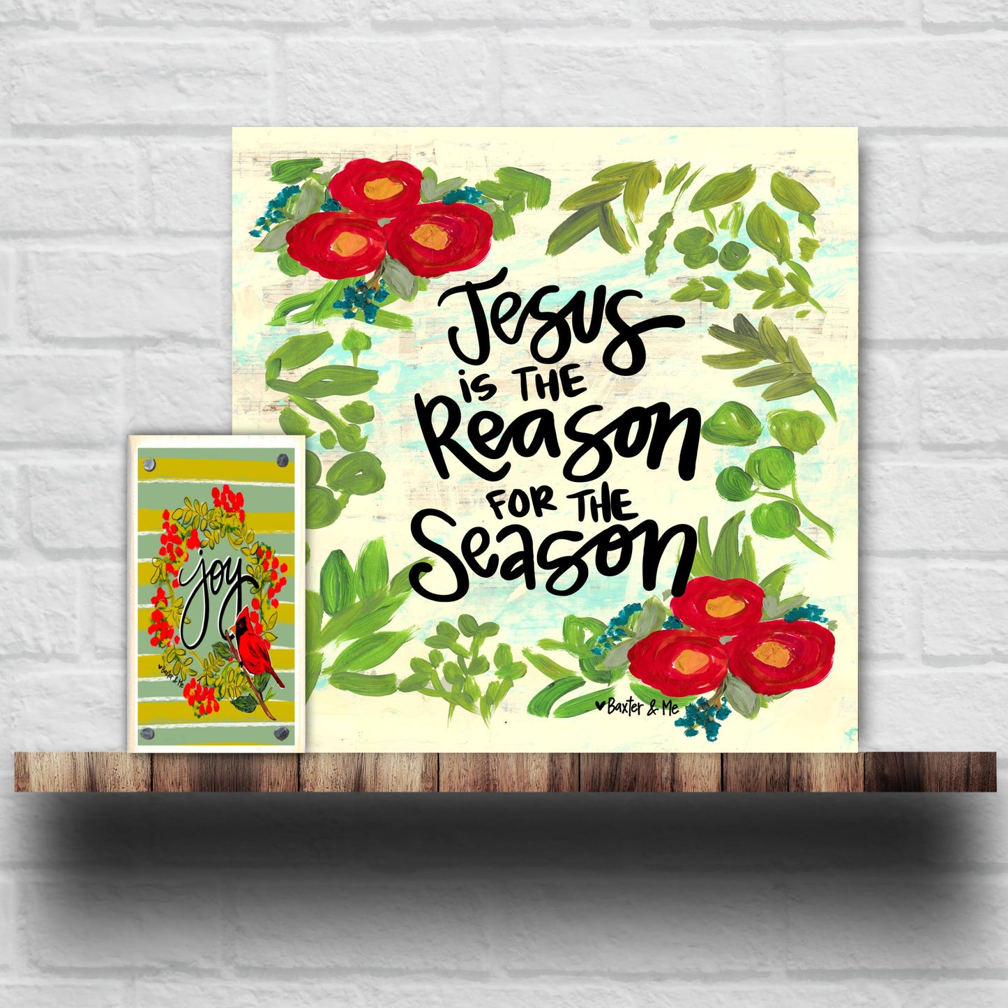 Jesus is the Reason Wrapped Canvas