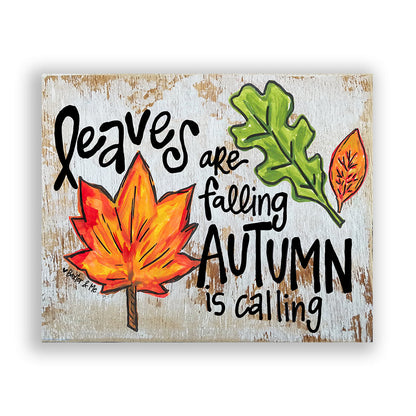 Autumn Is Calling - Wrapped Canvas