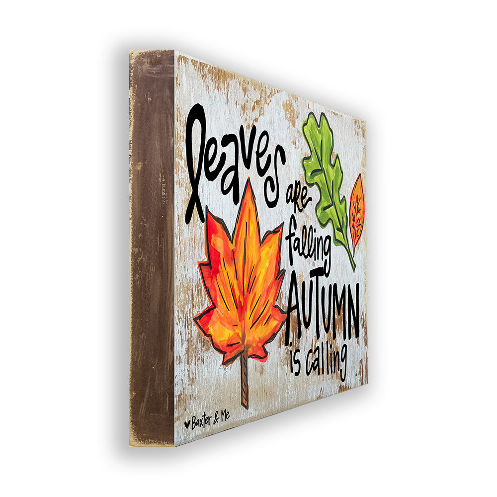 Autumn Is Calling - Wrapped Canvas