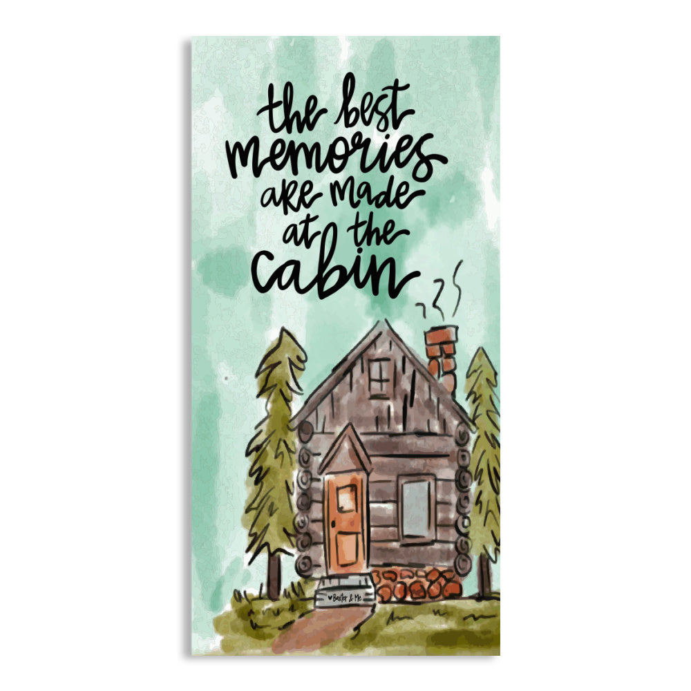 Cabin Memories Wrapped Canvas