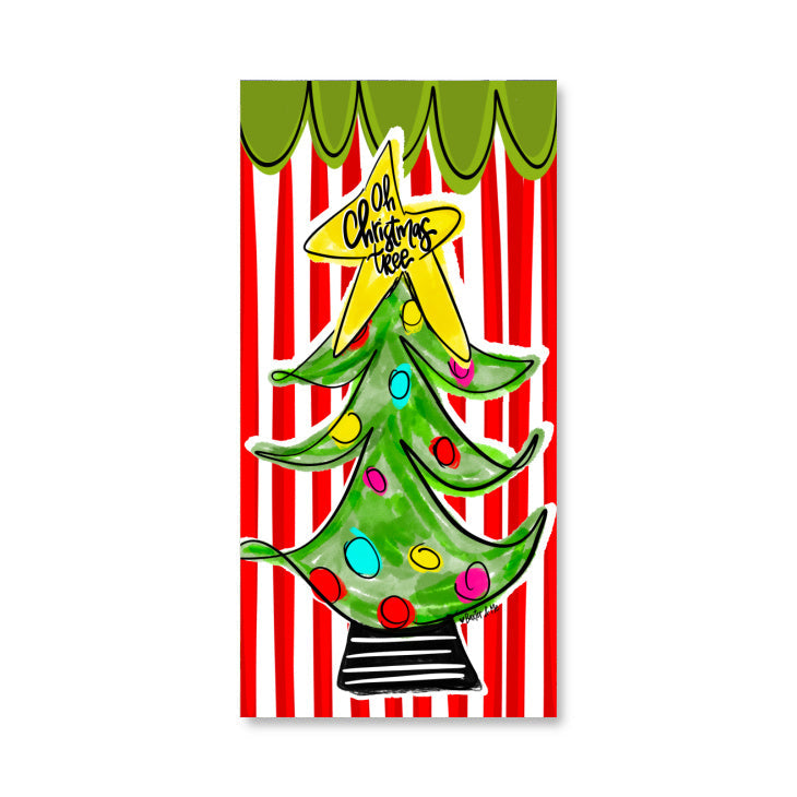 Oh Christmas Tree Wrapped Canvas