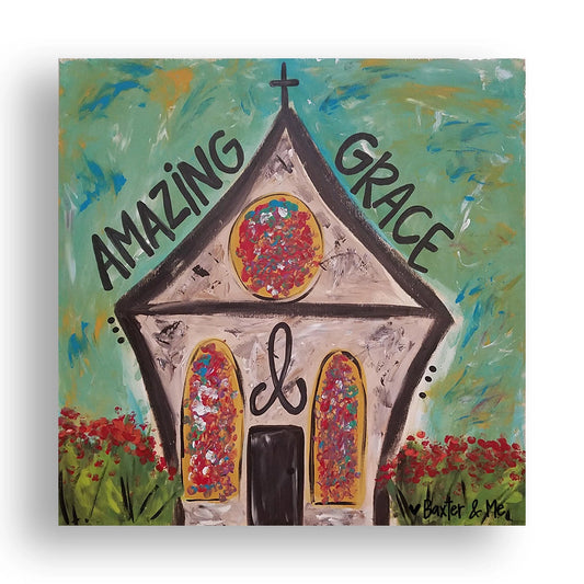 Amazing Grace - Wrapped Canvas