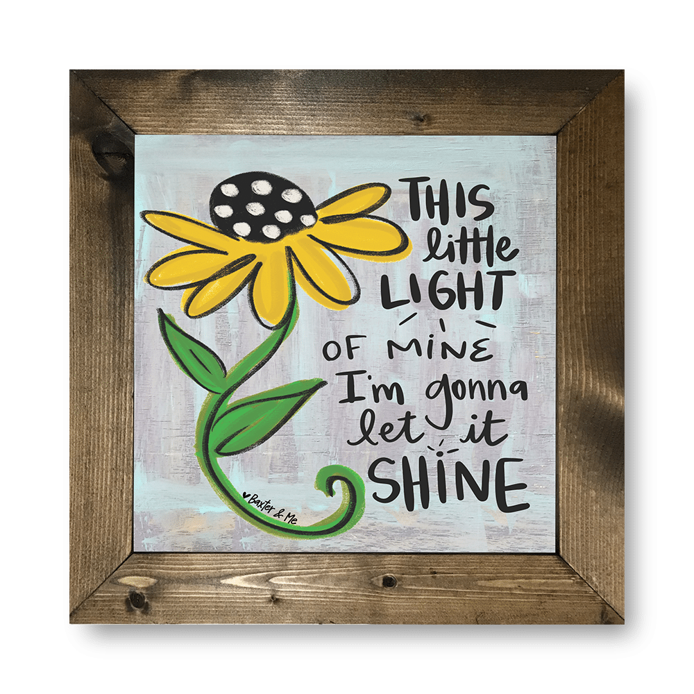 Little Light Of Mine - Framed Art