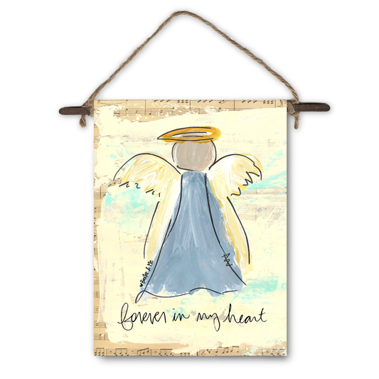 Forever in my Heart Mini Wall Hanging