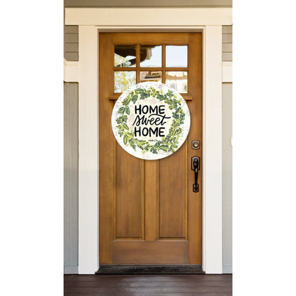 Home Sweet Home Neutral Door Hanger