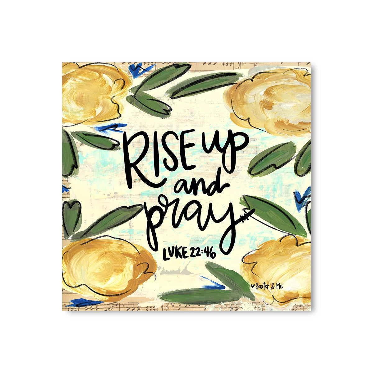 Rise Up & Pray - Wrapped Canvas