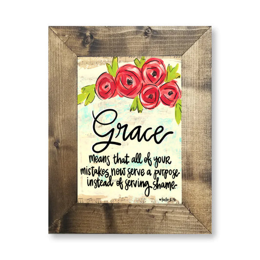 Grace Framed Art