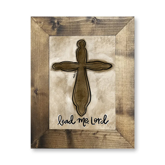 Lead Me Lord Framed Art