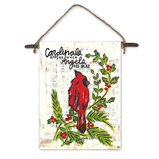 Cardinal Mini Wall Hanging