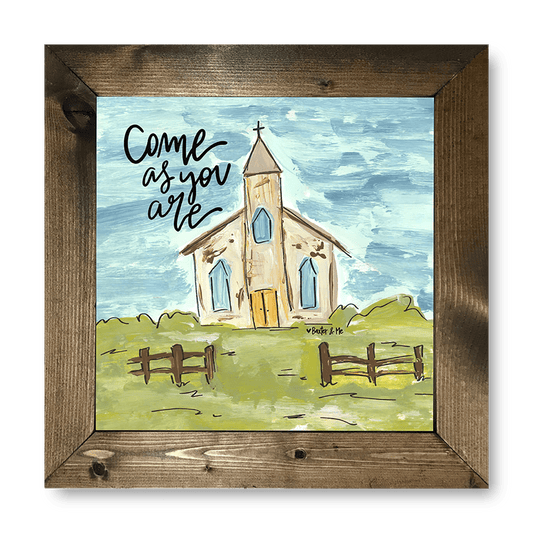 Come As You Are - Framed Art