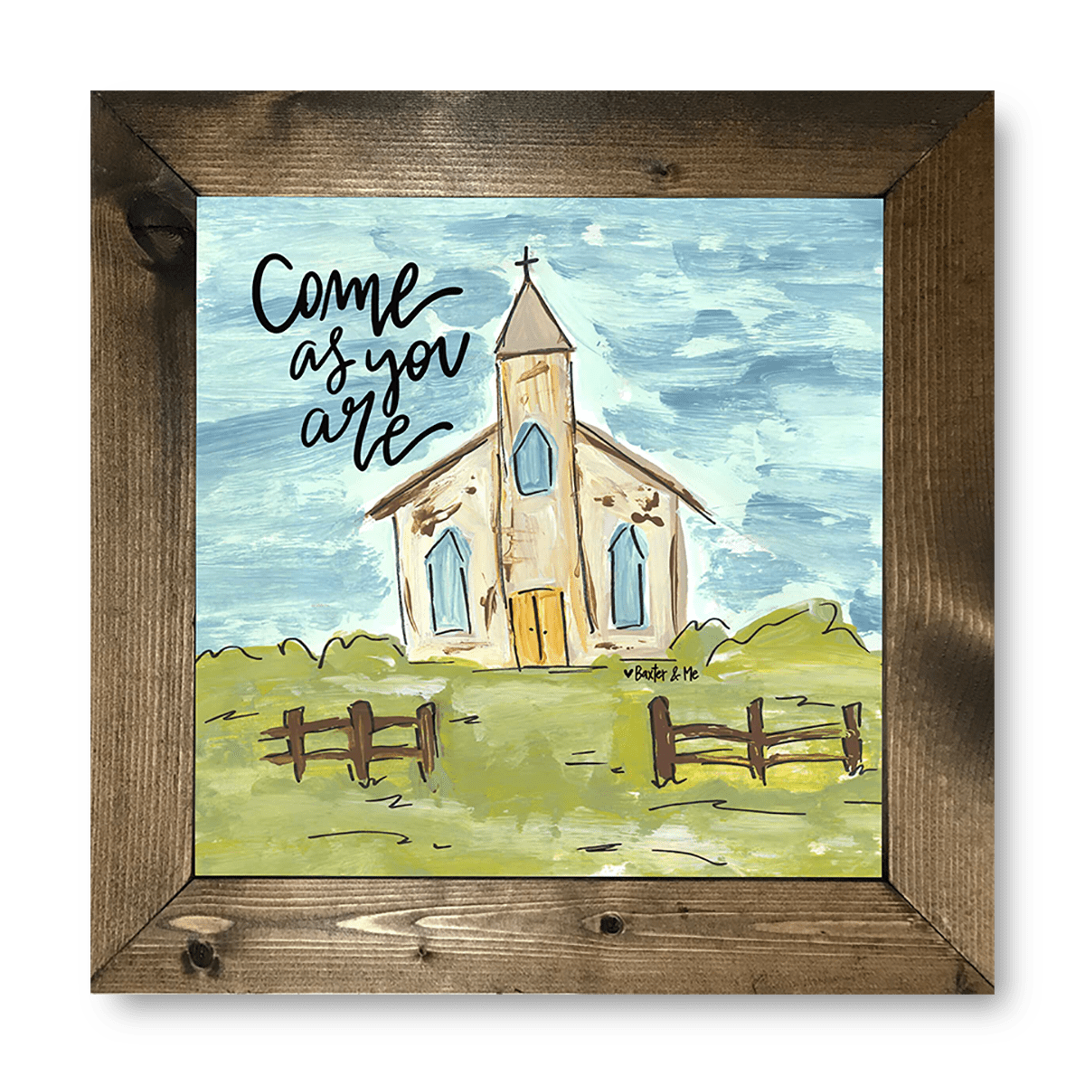 Come As You Are - Framed Art