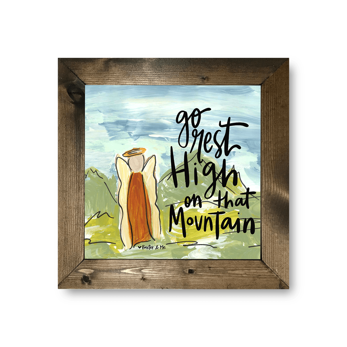 Go Rest High - Framed Art