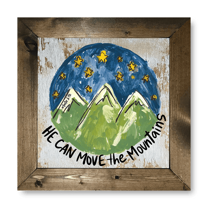 Move The Mountains - Framed Art