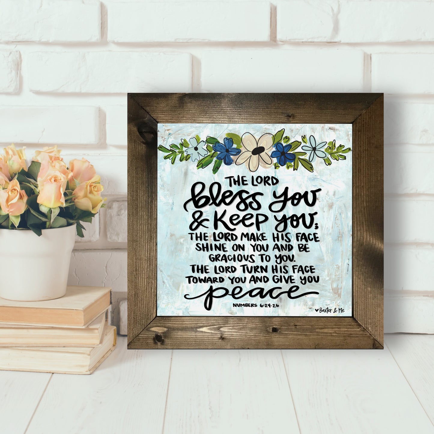 The Lord Bless You Framed Art
