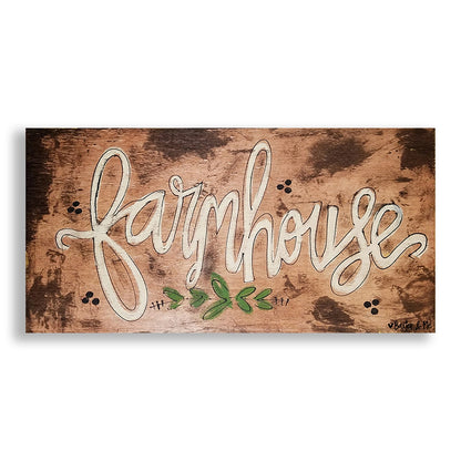 Farmhouse 12" x 24" - Wrapped Canvas