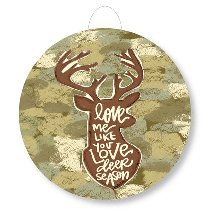 Deer Season Door Hanger