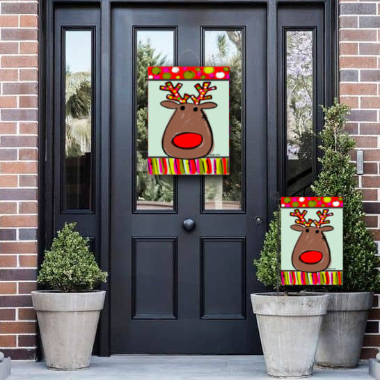 Reindeer Door Hanger