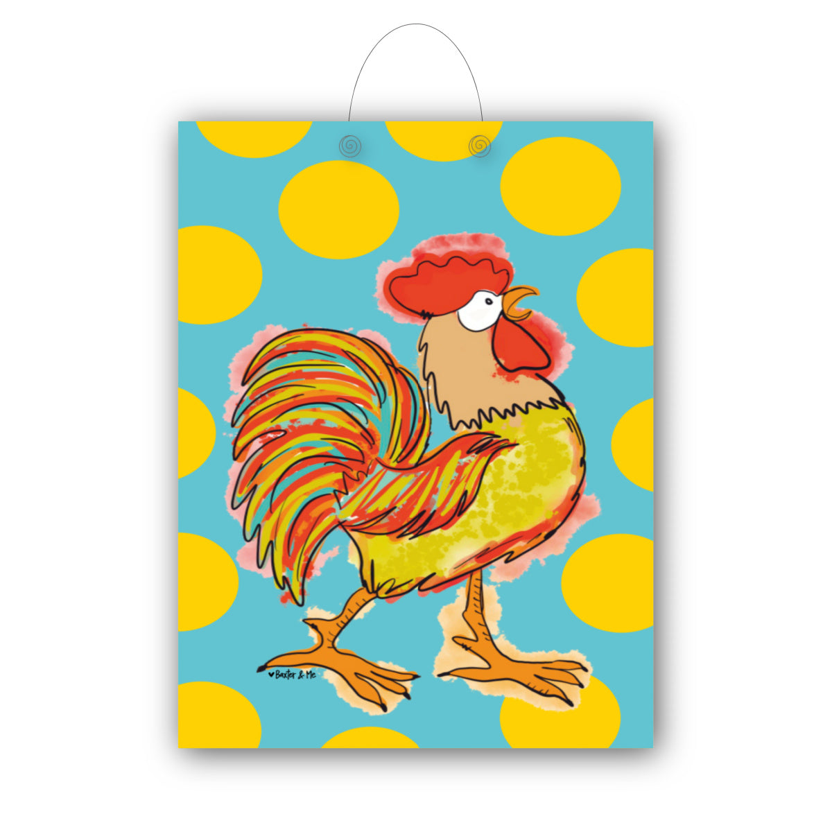 Rooster Door Hanger