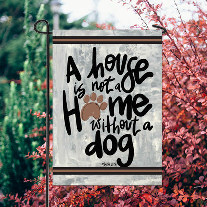 Dog Home  Garden Flag