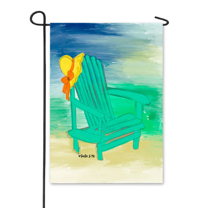 Beach Chair Garden Flag