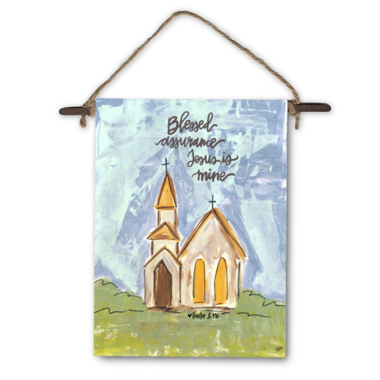 Blessed Assurance Mini Wall Hanging