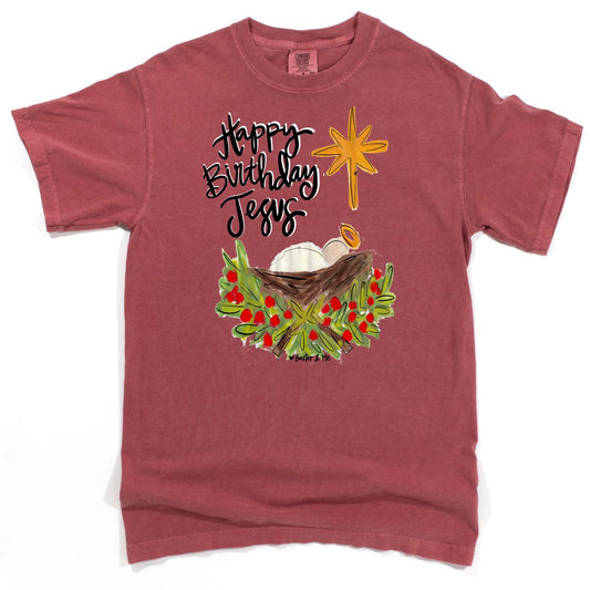 Happy Birthday Jesus Nativity T-Shirt
