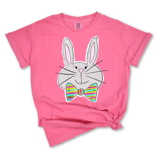 Bunny with Bowtie Short Sleeve T-Shirt