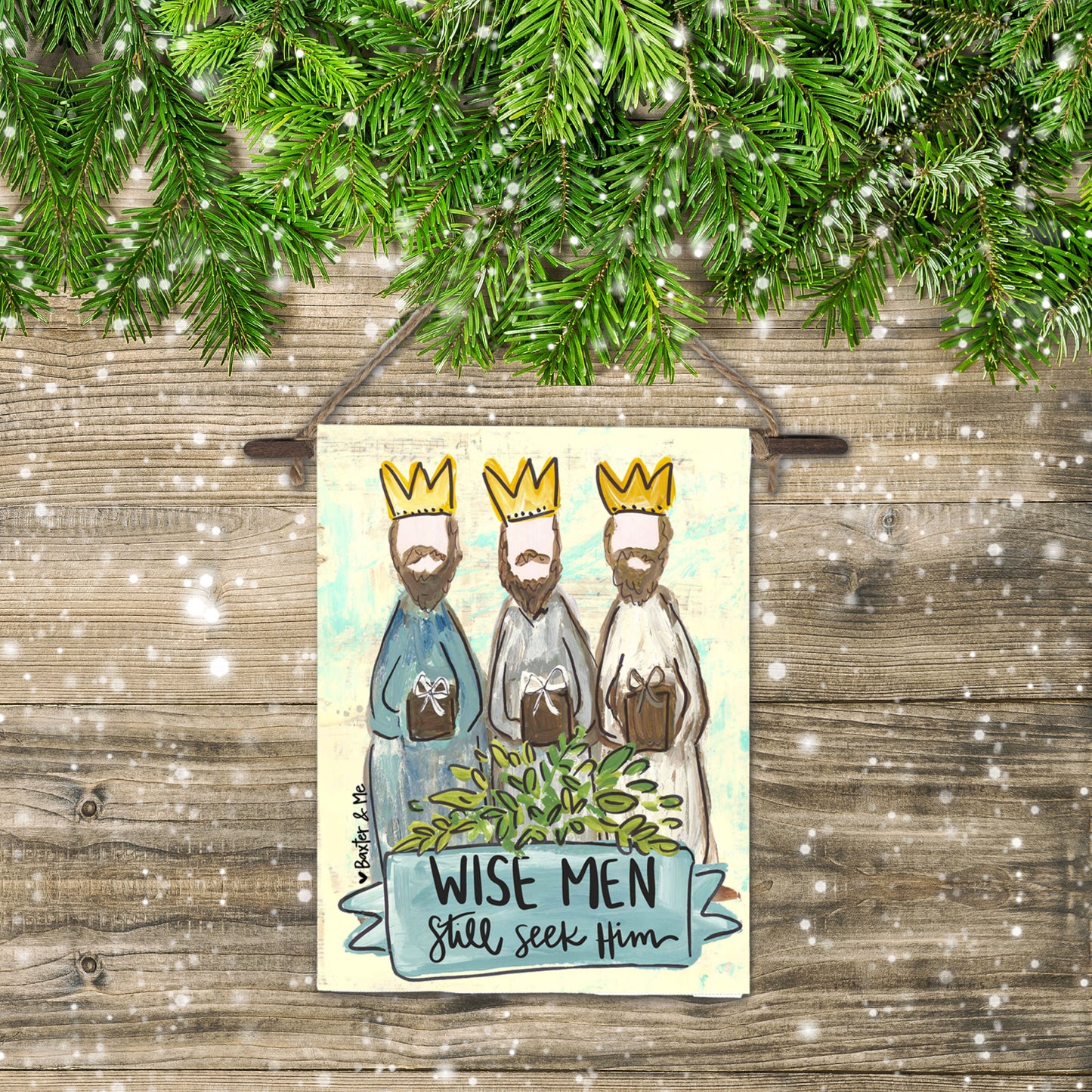 Wise Men Mini Wall Hanging