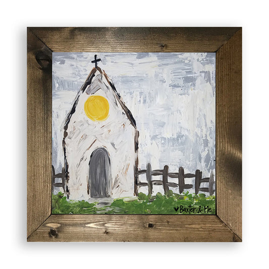 Neutral Church - Framed Art