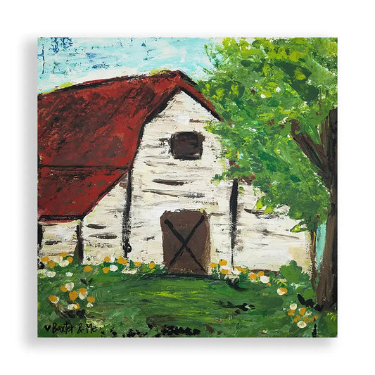 Barn - Wrapped Canvas