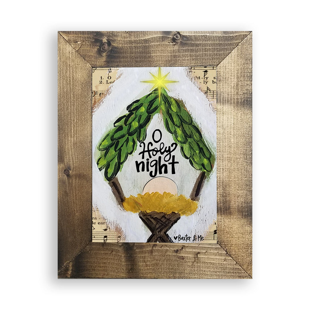 O Holy Night - Framed Art