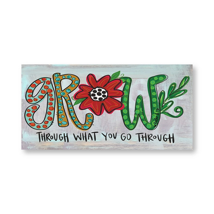 Grow - Wrapped Canvas