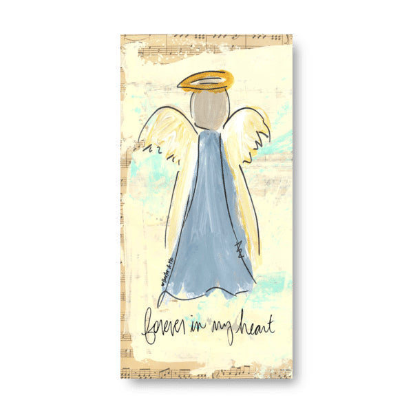 Forever In My Heart - Wrapped Canvas